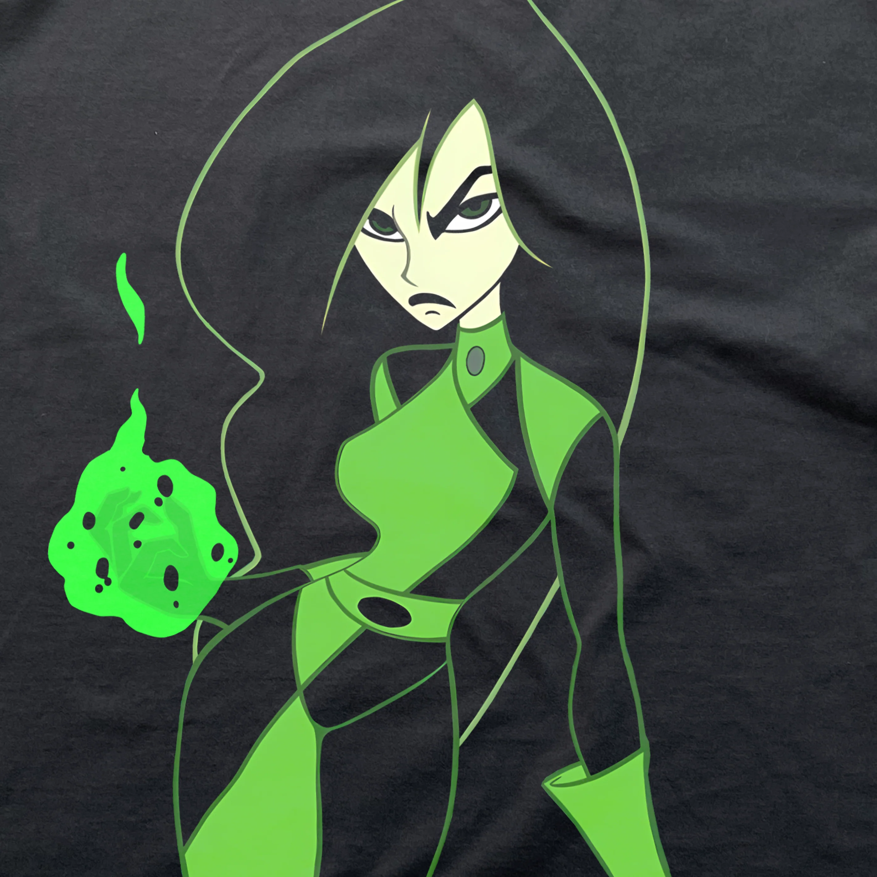 Black Heavyweight 'Shego' T-Shirt - Image 2