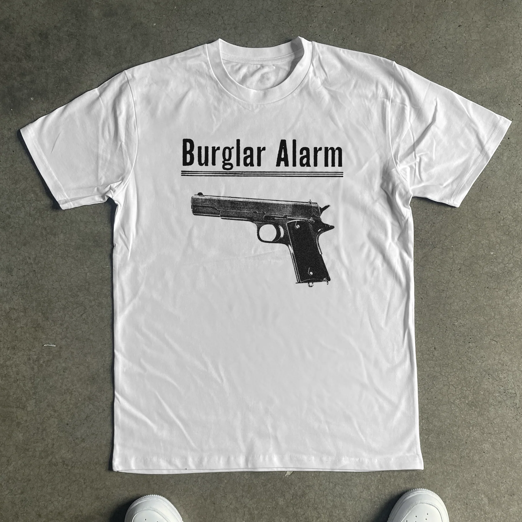 Colt 'Burglar Alarm' Heavy White T-Shirt