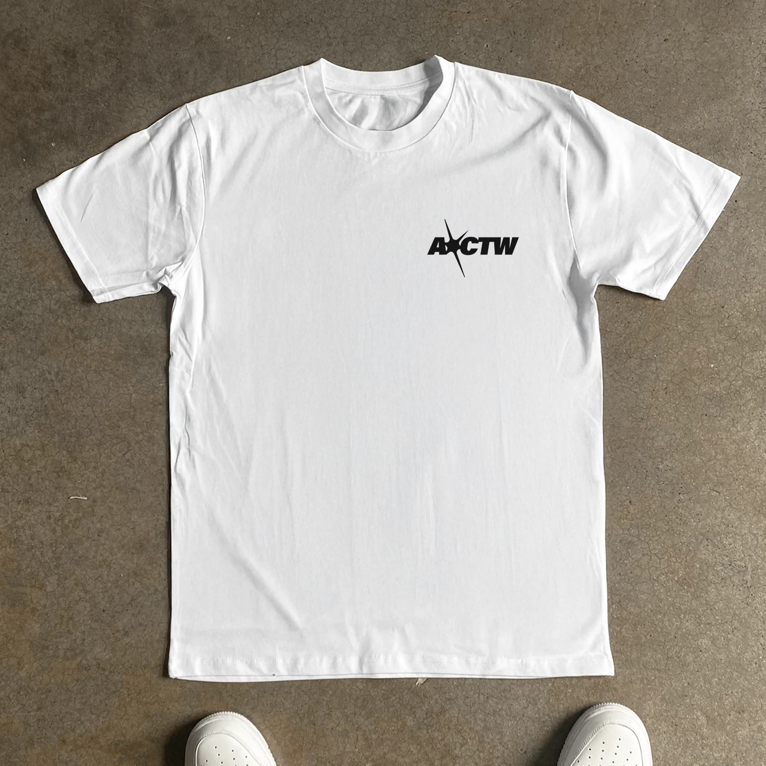 'Fuck Nudes' Heavy White Tee - Image 3