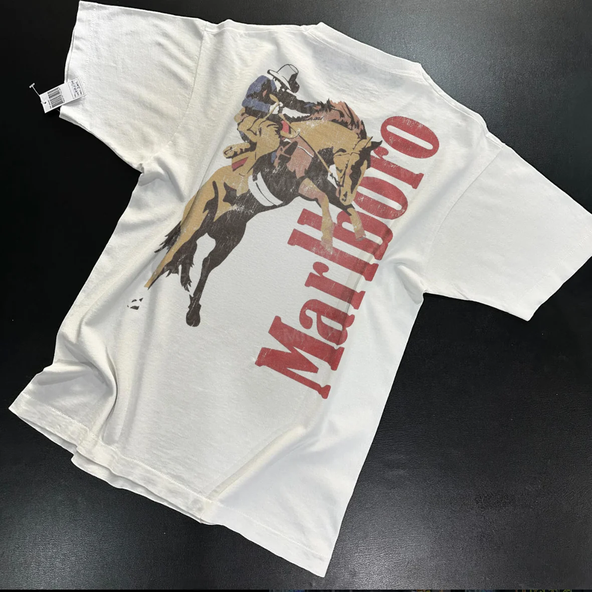 High Plains Drifter Heavyweight White T-Shirt - Image 2