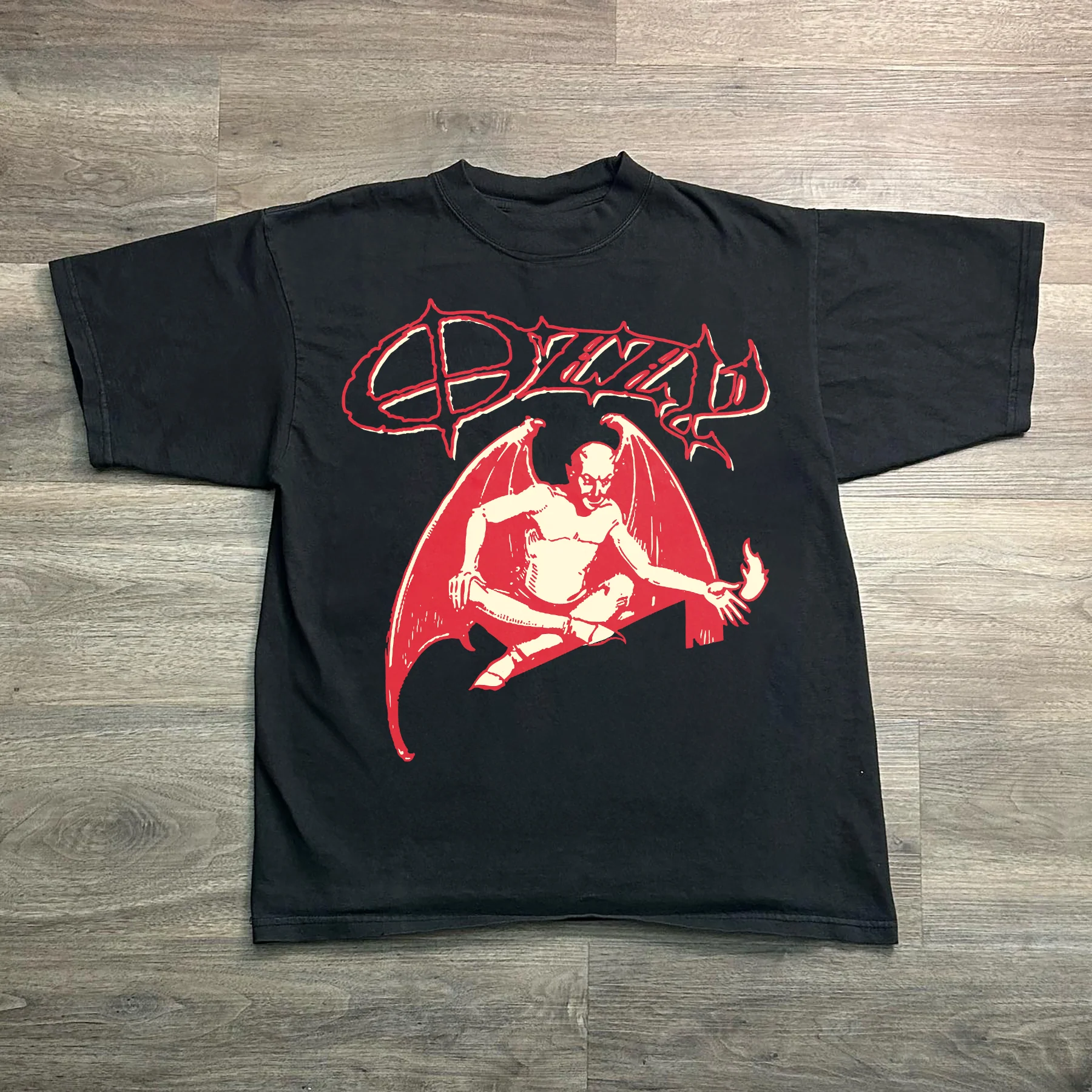 'Ozzy' Prince Of Darkness Heavy Black Tee