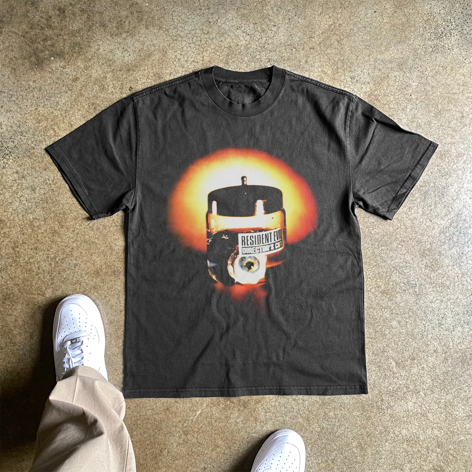 Resident evil II Heavyweight Black Tshirt