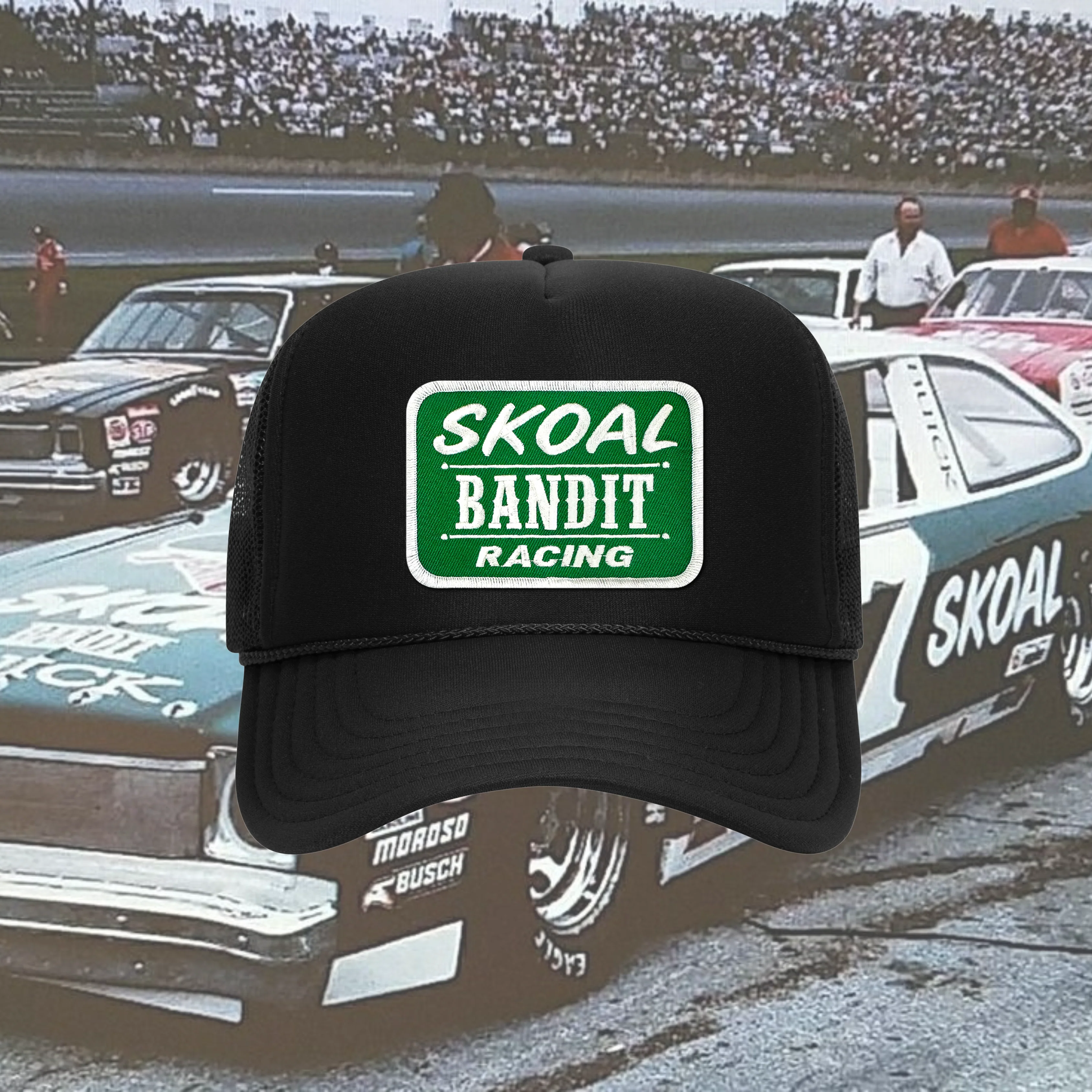 SKOAL BANDIT PATCH BLACK HAT