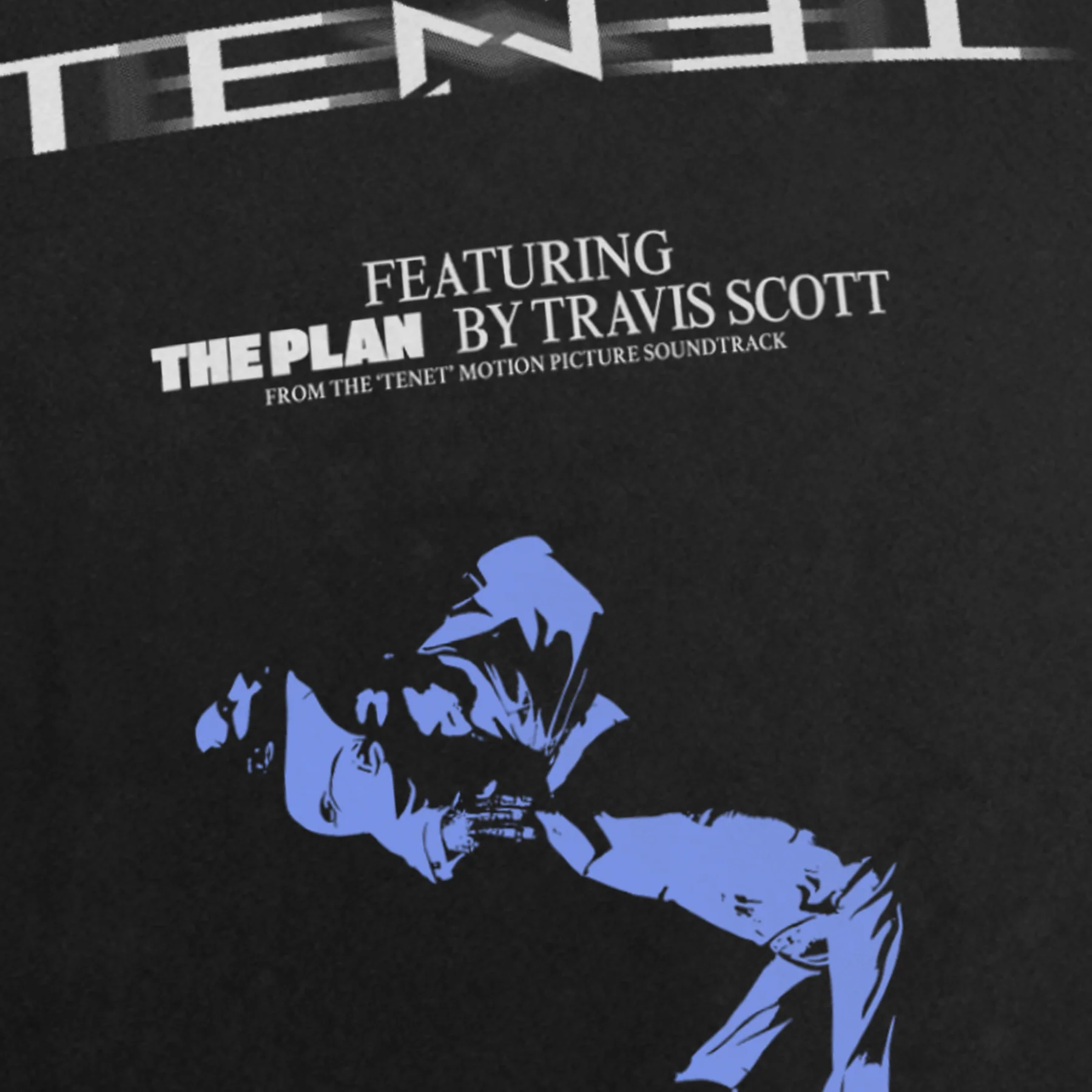 Tenet 2020 'The Plan' Promo Heavyweight Black T-Shirt - Image 2