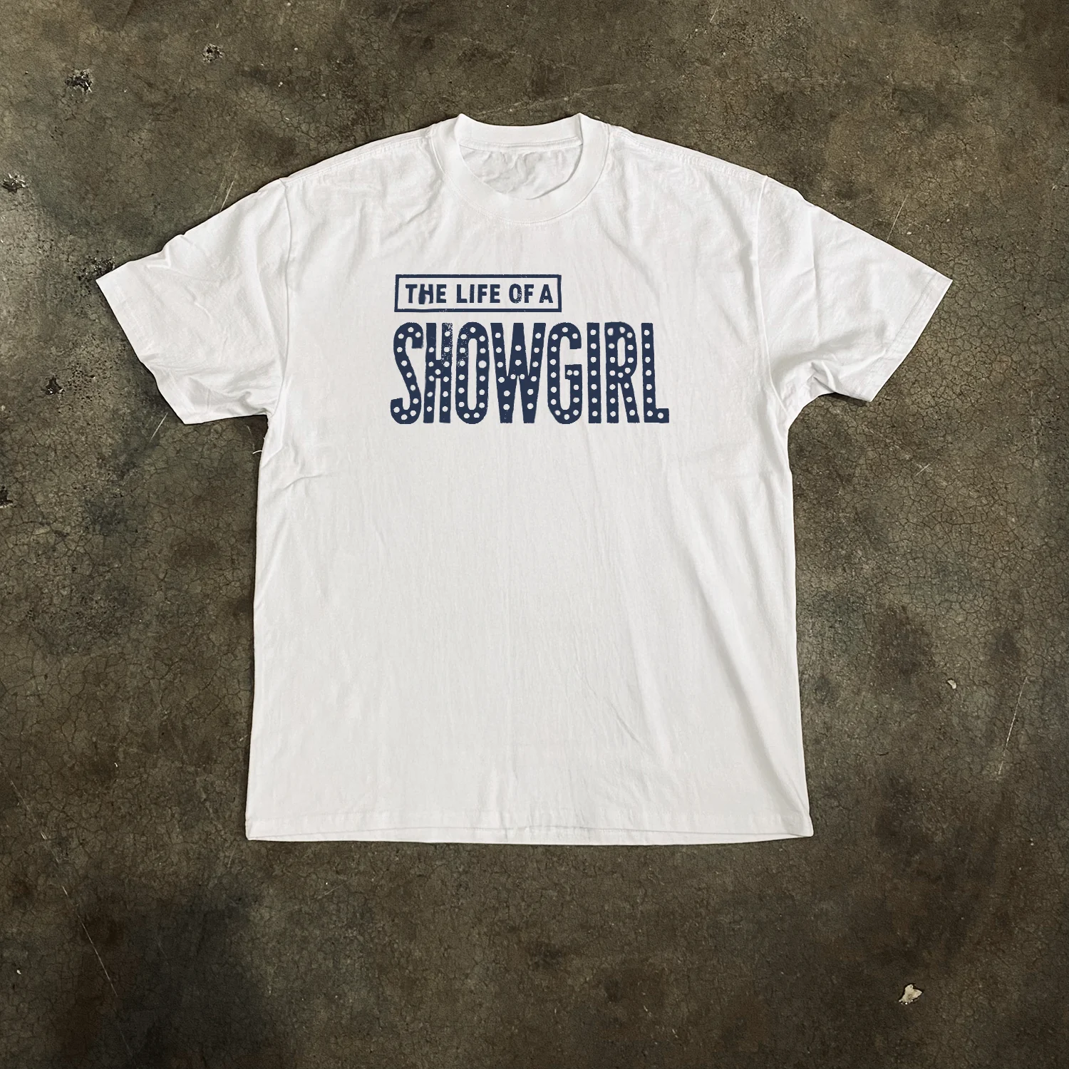 Vegas Swift 'Life Of A Showgirl' Heavy Faded Tee - Image 3