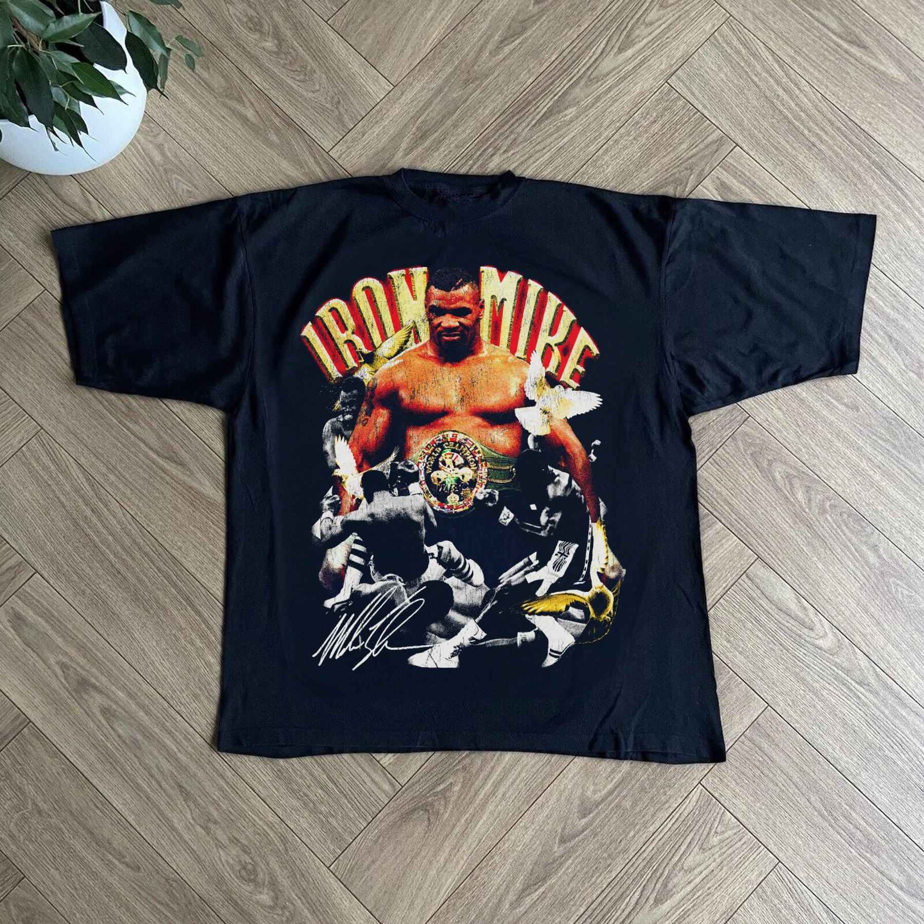 Vintage 'Iron Mike' Tyson Black T-Shirt